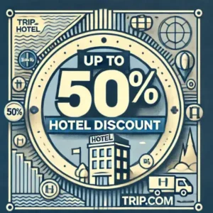 트립닷컴 국내외 호텔 50% 반값 할인