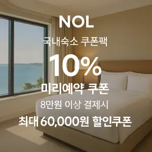 NOL 쿠폰 6월 숙박페스타 프로모션 최대 85% 할인쿠폰 이벤트 정보 10 NOL 국내숙소 쿠폰팩 10% 최대6만원 할인 쿠폰