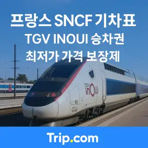 트립닷컴 프랑스 기차표 최저가 가격 보장
