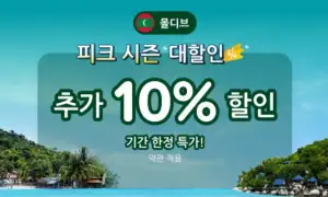 아고다 할인코드 12월! 국내 해외 호텔 최대 6~8만원 쿠폰제공! 특가 할인 프로모션 67 아고다 몰디브 시즌 할인