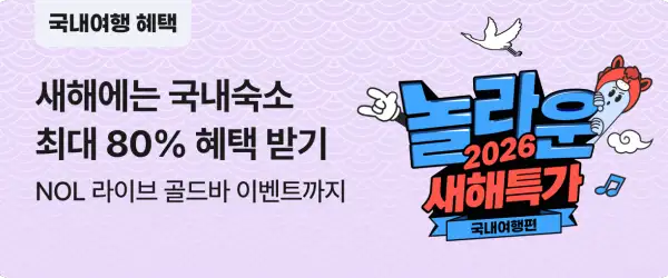 놀 국내여행 최대 80% 혜택