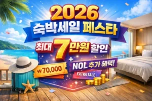 놀 2026 숙박세일 페스타 행사